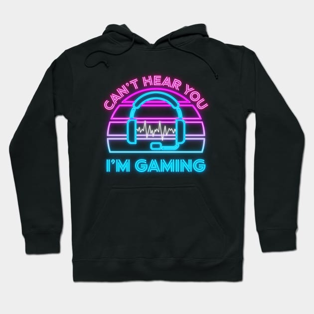 Gaming Hoodie by The Design Deck